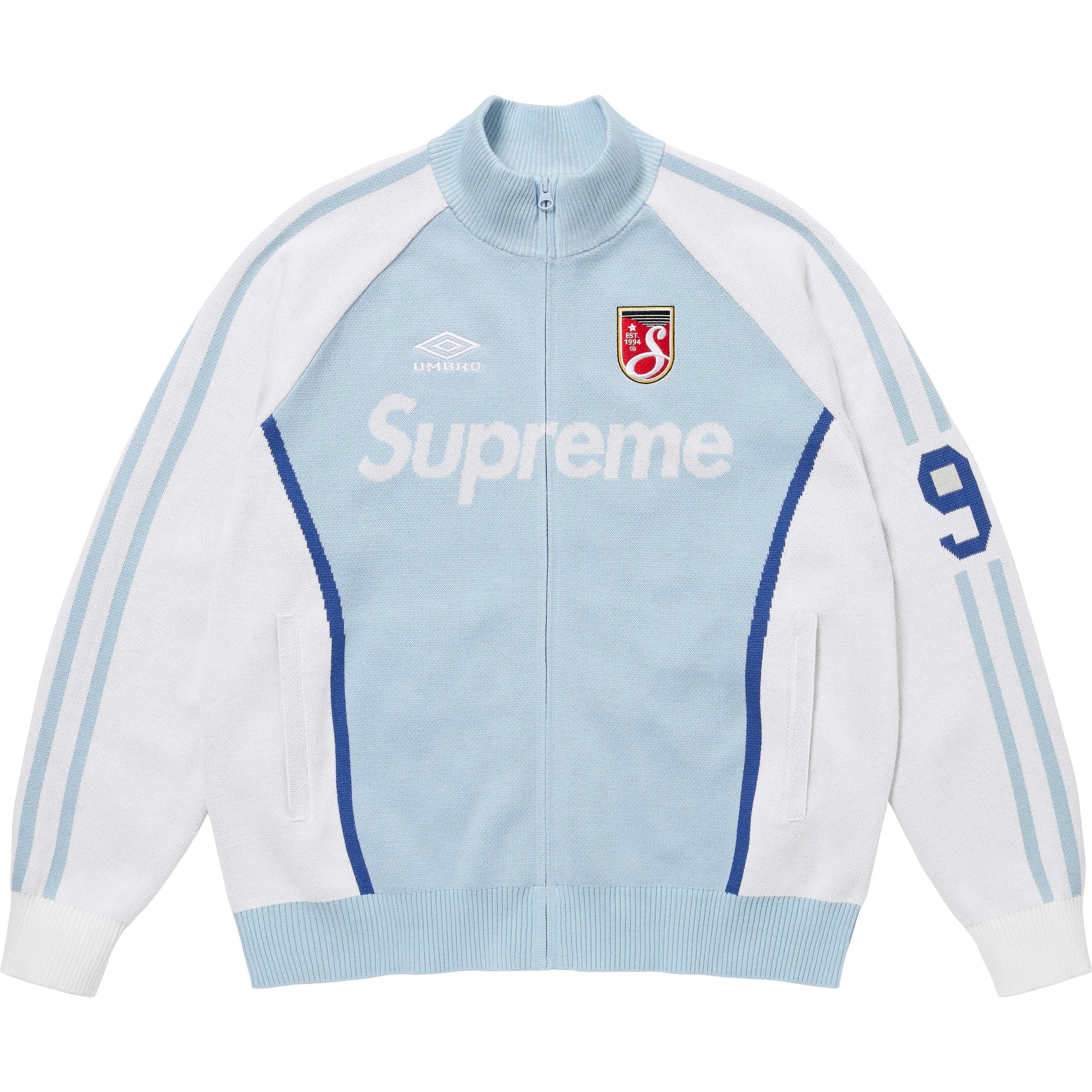 Supreme®/Umbro® Zip Up Sweater view 9